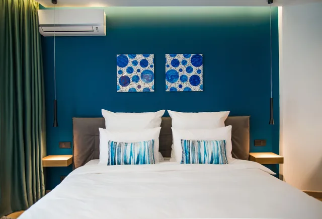 شقة ديلوكس بسرير كوين مع أريكة، Pinacota Suites Athens 1/3