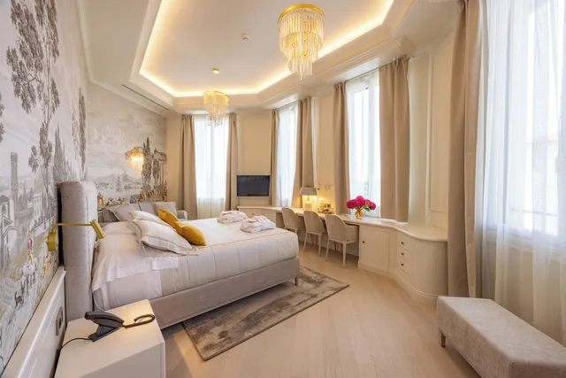 غرفة جونيور ثلاثية بسرير كوين، Hotel Belvedere 2/3