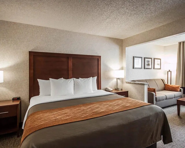 جناح بسرير كينج مع أريكة، Quality Inn Pocatello North 1/5