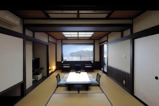 Japanese, Type A, Executive, Ocean View, Outdoor Bath، Shin-Kaikatei Izumi 1/1