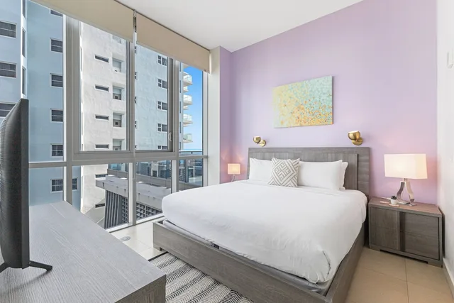 1 Bedroom, Apartment, 1 King and 1 Single Beds, City View, Sofa, Balcony, Dharma Home Suites Miami At Monte Carlo 7/10