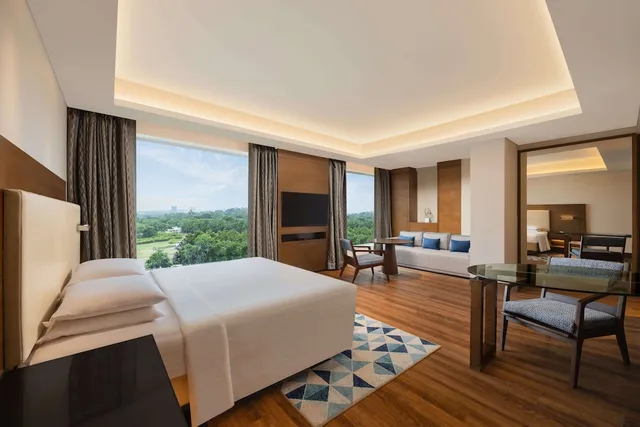 جناح تنفيذي بسرير مزدوج بغرفة نوم واحدة، Courtyard By Marriott Bhopal 8/10