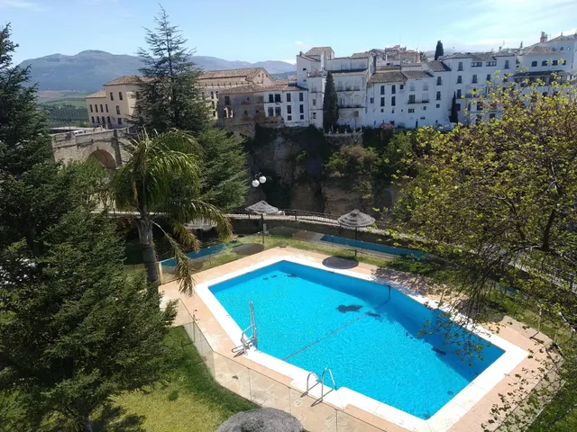 غرفة بسرير مزدوج أو سريرين منفصلين، Parador De Ronda 1/1