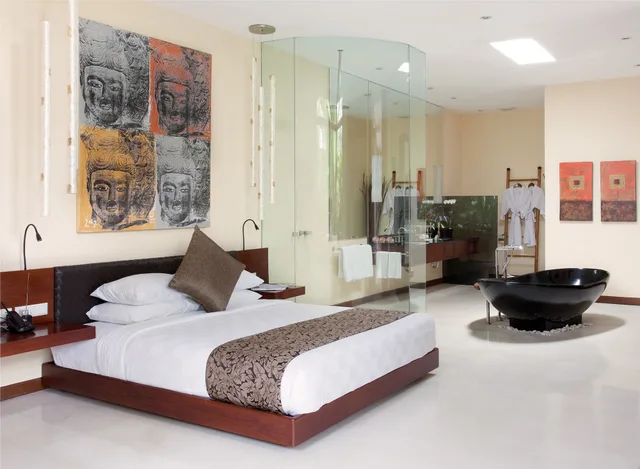 فيلا بسريرين مزدوجين بغرفتي نوم بمسبح خاص، The Elysian Boutique Villa Hotel 2/2