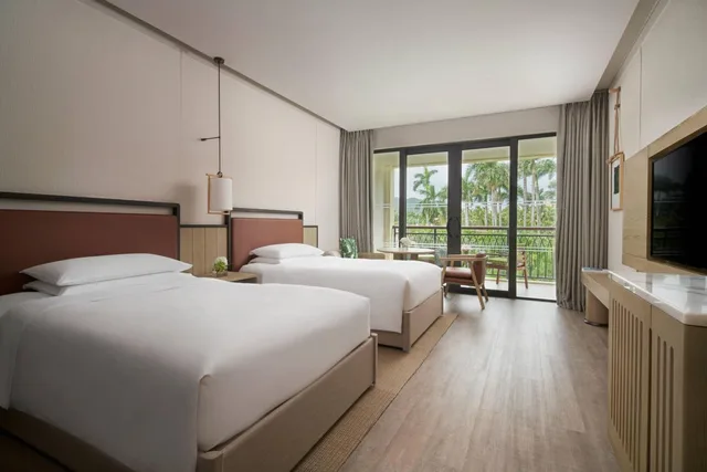 غرفة ديلوكس بسريرين مزدوجين، Marriott Yalong Bay 1/4