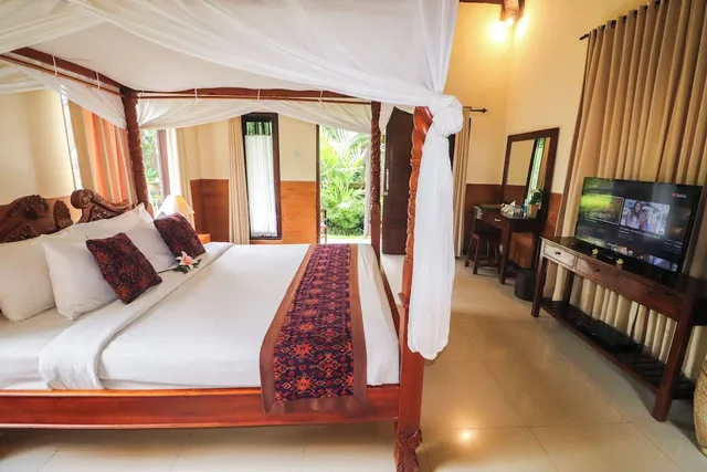 فيلا بسرير كينج، Villa Jj And Spa Ubud 9/10