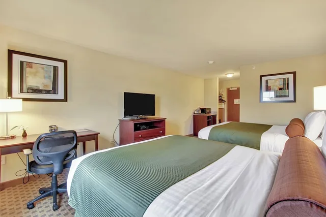 غرفة بسريرين كوين، Cobblestone Hotel Suites Waynesboro Pa 2/5