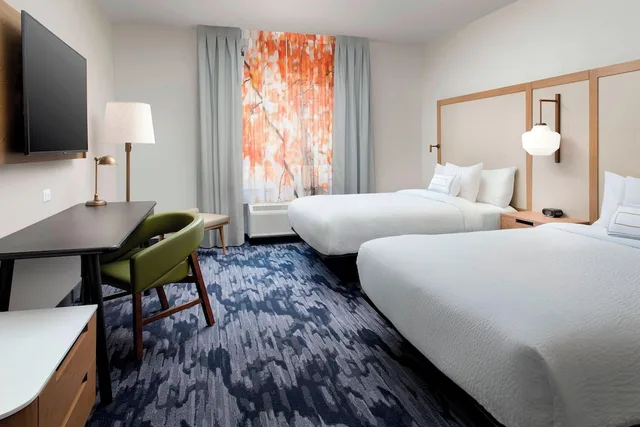 غرفة بسريرين كوين لذوي الإعاقة، Fairfield Inn & Suites By Marriott Denver Tech Center North. 1/4