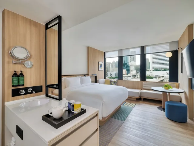 غرفة ديلوكس بسرير فردي، voco Bangkok Surawong by IHG 5/6