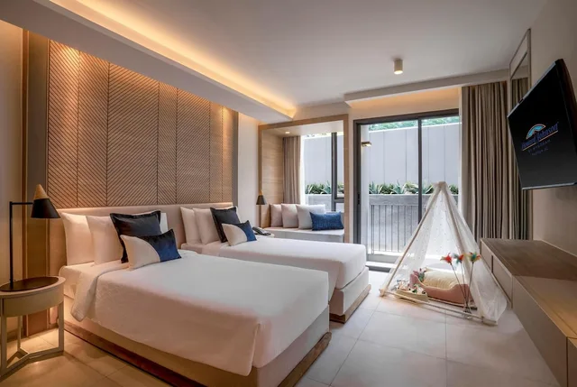 Garden, Superior, Twin Beds، Howard Johnson by Wyndham Pattaya JC 2/4