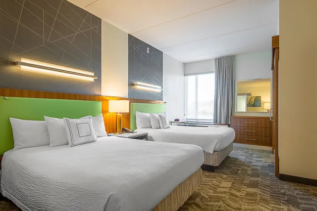 جناح بسريرين كوين مع سرير سحّاب إضافي مع أريكة، SpringHill Suites Tampa North/I-75 Tampa Palms 2/3