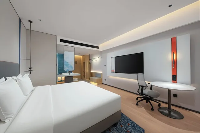 غرفة قياسية بسرير كينج، Holiday Inn Express Qingdao Jimo By Ihg 3/6