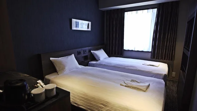 غرفة بسريرين منفصلين، Welina Hotel Premier Nakanoshima East 3/10