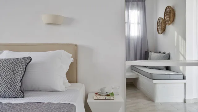 غرفة بريميوم بإطلالة على الحديقة، Naoussa Accommodation By Armelina 3/3