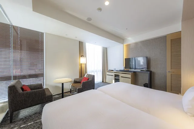 Premium, Twin Beds, with View, JR Kyushu Hotel Blossom Shinjuku 2/10