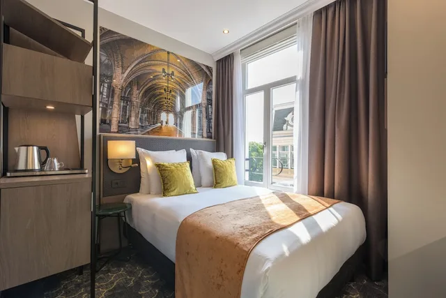 غرفة مريحة مفردة، Leonardo Hotel Amsterdam Museum Quarter 1/4