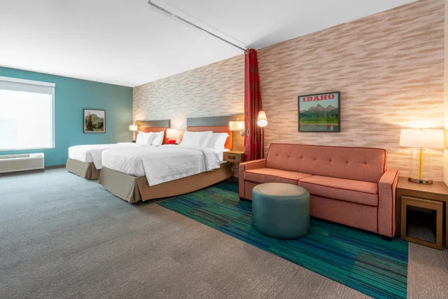 استوديو بسريرين كوين لذوي الإعاقة، Home2 Suites by Hilton Pocatello 2/4