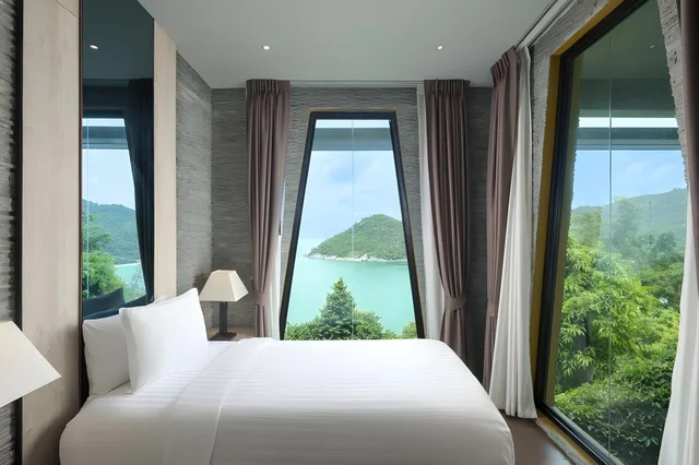 غرفة ديلوكس كبيرة بسرير كينج بجاكوزي، Panviman Resort Koh Phangan 3/3