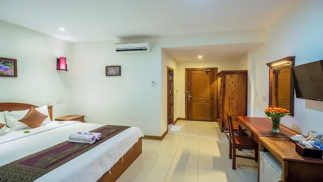 غرفة سوبيريور بسرير مزدوج، Kouprey Hotel 3/10