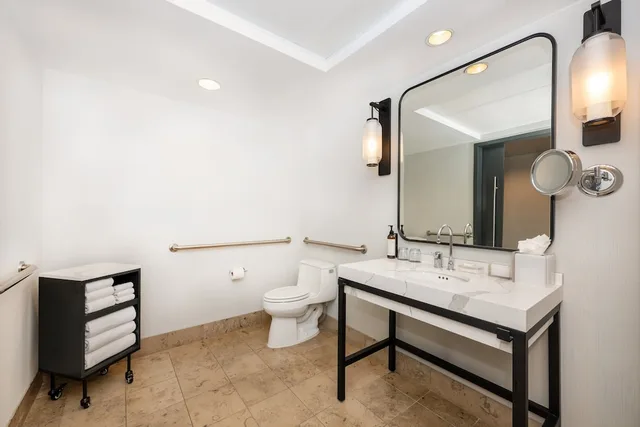 غرفة بسريرين كوين بإطلالة على المدينة لذوي الإعاقة، Hotel 1000 Seattle 9/9