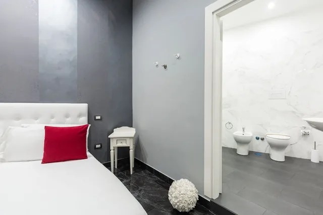 غرفة كلاسيكية بسرير مزدوج، Hotel Bella Napoli Suites 6/8
