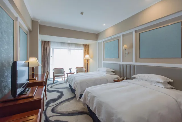 غرفة سوبيريور بسريرين منفصلين بإطلالة على المدينة، Grand Metropark Hotel Liyuan Chongqing 2/6