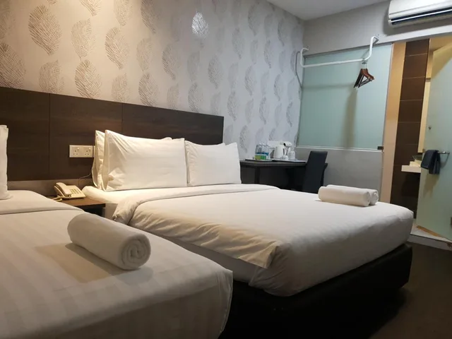 غرفة عائلية بسرير كوين وسرير فردي، Miico Hotel Mount Austin 9/10