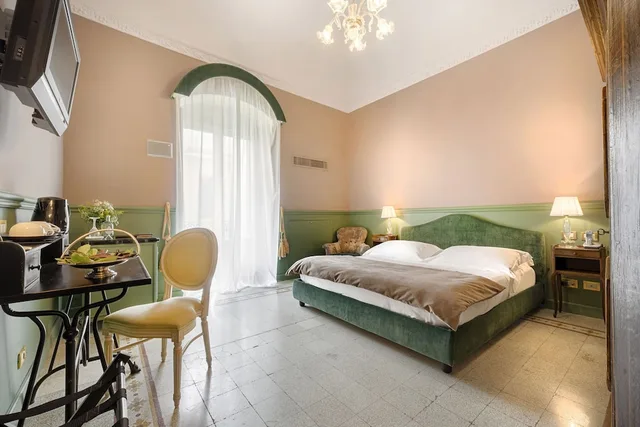 غرفة ديلوكس بسرير كوين، Antica Badia Relais 2/10