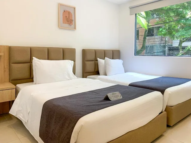غرفة قياسية بسريرين منفصلين، Hotel Poblado Boutique Express 1/6