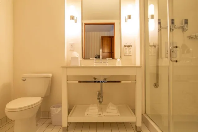 غرفة قياسية بسرير كوين، Holiday Inn Express Columbus Airport Easton Ex Four Points By Sheraton Columbus Ohio Airport 3/3