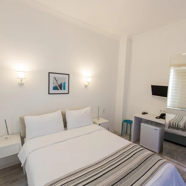 غرفة بسرير مزدوج أو سريرين منفصلين، Minu Hotel 4/10