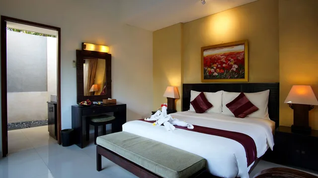 فيلا بسريرين منفصلين بغرفة نوم واحدة بمسبح خاص، Bumi Linggah the Pratama Villas 2/5