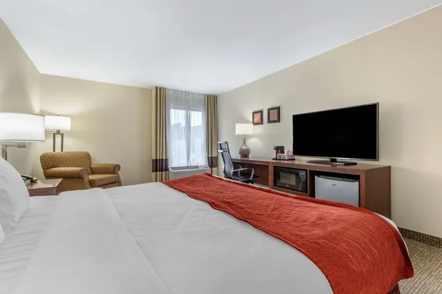 غرفة بسرير كينج، Comfort Inn & Suites Clemson - University Area 2/10