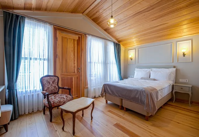 غرفة ديلوكس بسرير كوين، Ikiz Konak Boutique Hotel 2/3