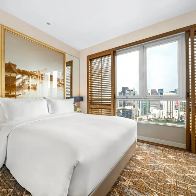 جناح بشرفة بغرفتي نوم، Grande Centre Point Ploenchit Bangkok 4/9