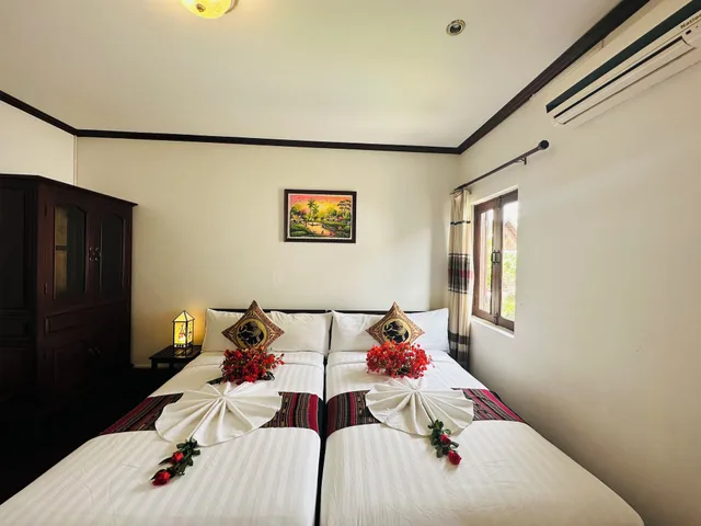 غرفة ديلوكس بسريرين منفصلين، Thatsaphone Hotel 8/10