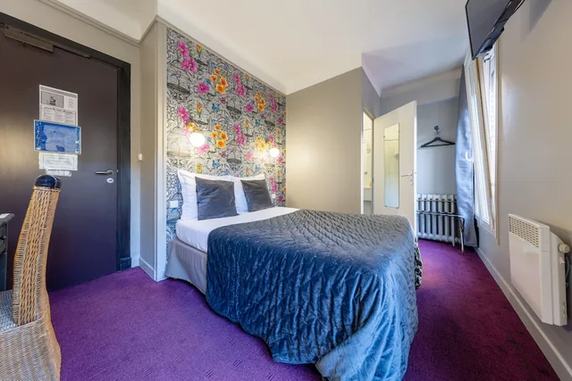 غرفة كومفورت بسرير مزدوج، Azur Reims Hotel 2/8