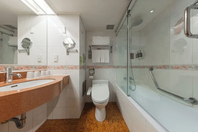 غرفة بسريرين منفصلين، Cosmos Hotel Taipei 4/5