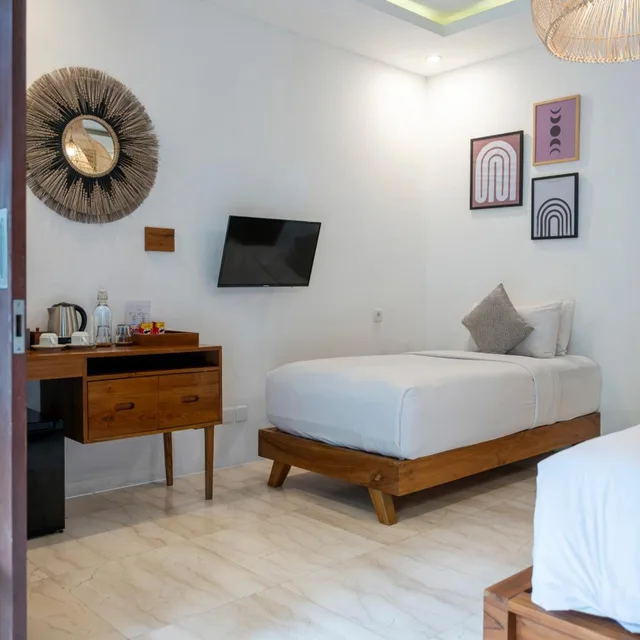غرفة ديلوكس ثلاثية بسرير فردي، Tamantara Suites & Villa by ZUZU 5/9