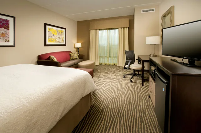غرفة بسرير كينج مع أريكة، Hampton Inn & Suites Chattanooga/Hamilton Place 2/5