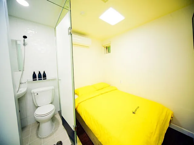 غرفة قياسية بسرير مزدوج، 24 Guesthouse Seoul City Hall 4/4