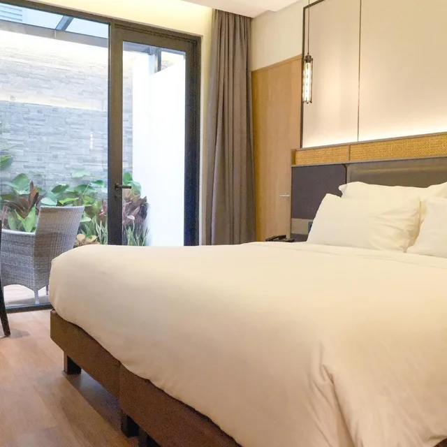 غرفة بريميير بشرفة، Malyabhara Hotel 3/5
