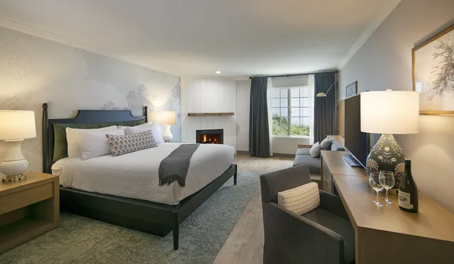 غرفة قياسية بسرير كينج، Fireside Inn On Moonstone Beach 1/3