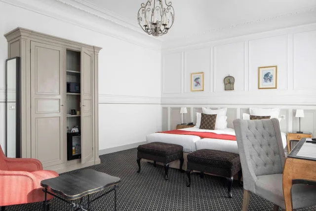 غرفة بريفيليج بسرير مزدوج بشرفة، Bradford Elysees Astotel 6/7