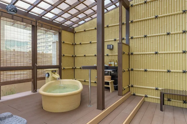 Japanese Western, 2 Double Beds, Outdoor Bath، Hotel Kyoto Eminence 1/1