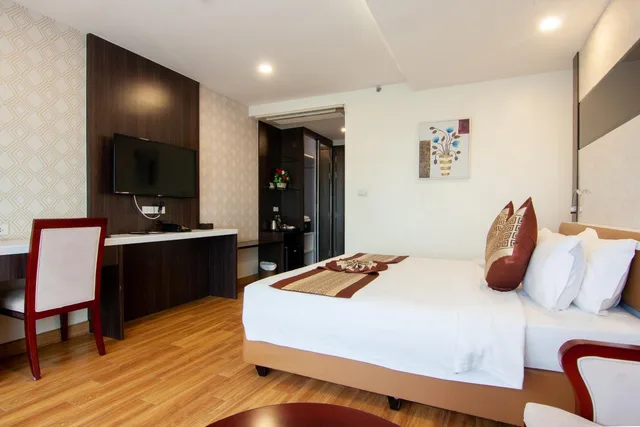 استوديو بسرير كينج، Golden Jomtien Beach Hotel 3/10