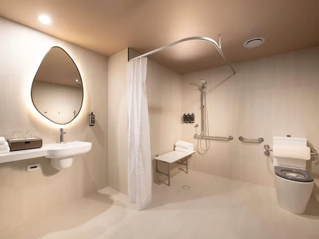 غرفة قياسية بسرير كينج لذوي الإعاقة، Mercure Melbourne La Trobe Street 4/9