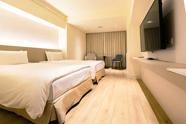 غرفة كلاسيكية بسريرين منفصلين، Hotel Tainan 3/6