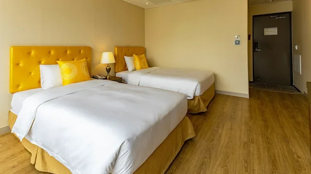 غرفة قياسية بسريرين منفصلين، Haema Hotel 3/8