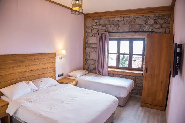 غرفة بسرير مزدوج بإطلالة على البحر، Assos Yildiz Hotel 2/9
